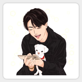 Joyful Moment of Youngjae GOT7 Sticker